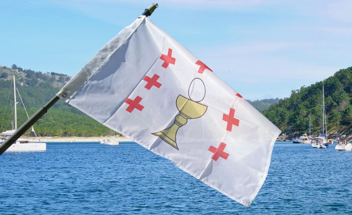 Pabellón de Galicia - Bandera Marítima Gallega