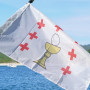 Pabellón de Galicia - Bandera Marítima Gallega