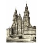 Poster - Catedral de Santiago, año 1889